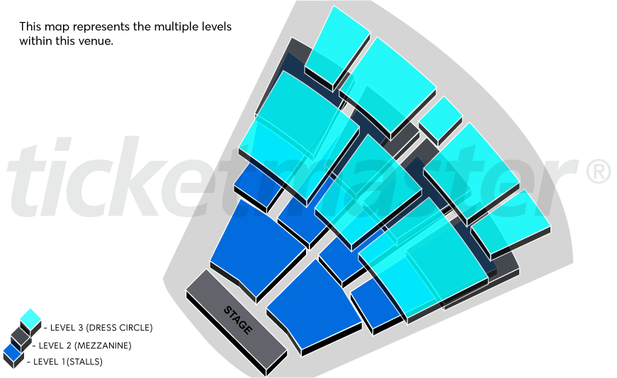 Seat map for Parkway Drive: Home - Feature Documentary World Premiere