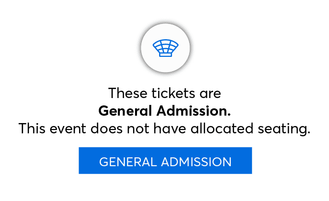Seat map for The Amity Affliction